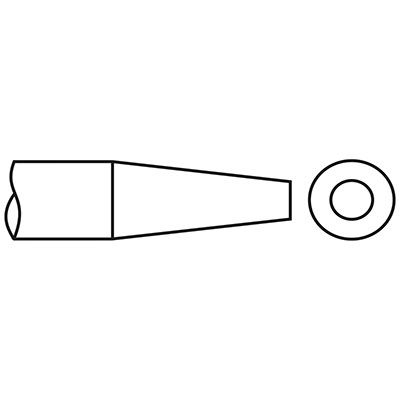 CHISEL 12,6MM RND SHANK 178MM A047078 product photo